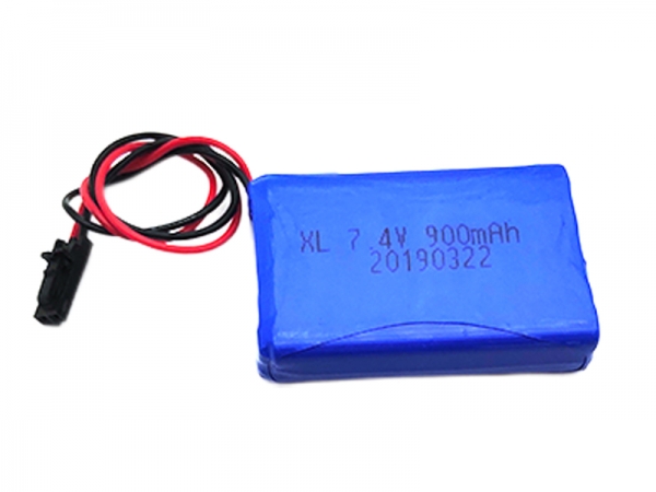 7.4V polymer lithium battery | 503450 7.4V 900mAh