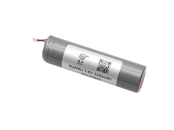 3.6V 3350mAh 18650 2pin cylindrical lithium battery