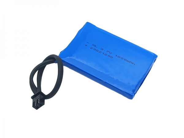 3.7V polymer lithium battery | 103450 1800mAh 3.7V-2pin