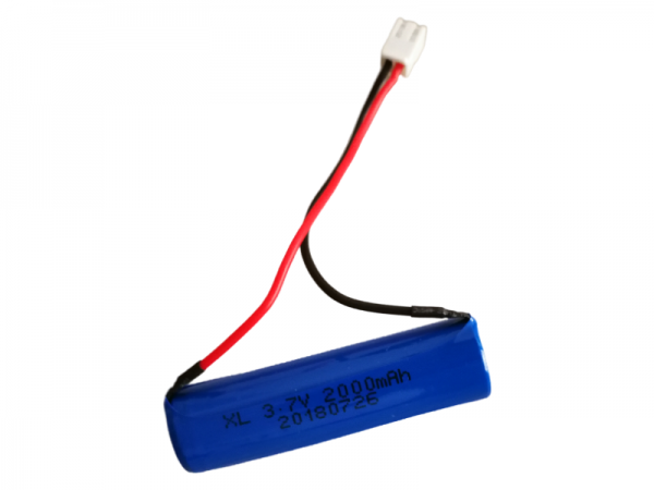 3.7V  2000mAh  Cylindrical lithium battery