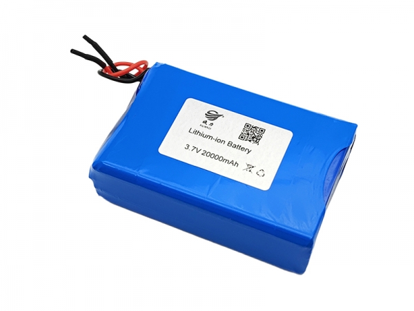 3.7V Lithium polymer battery | 656090 20000mAh 3.7-20AWG