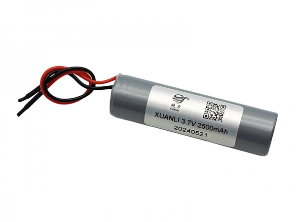 3.7V 2500mAh 18650 低溫圓柱鋰電池