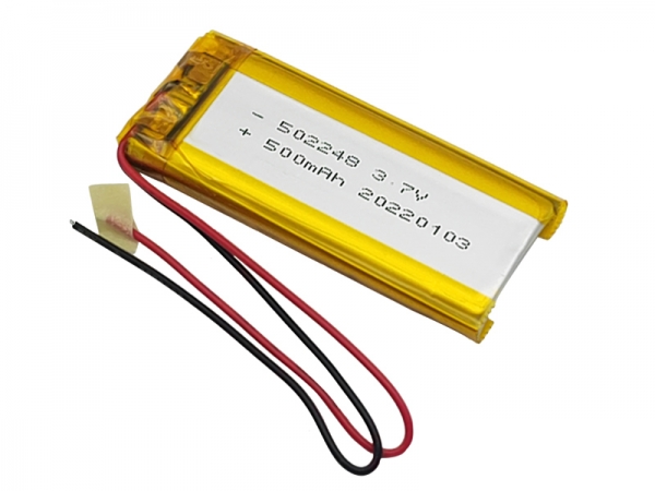 3.7V polymer lithium battery | 502248 500mAh 3.7V